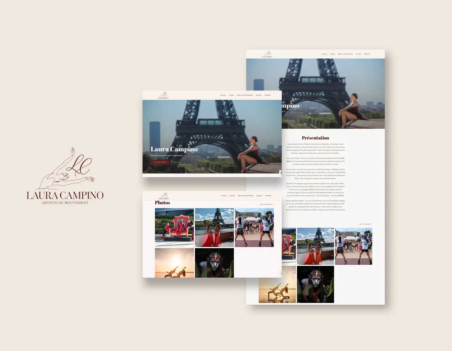 Site internet de Laura Campino